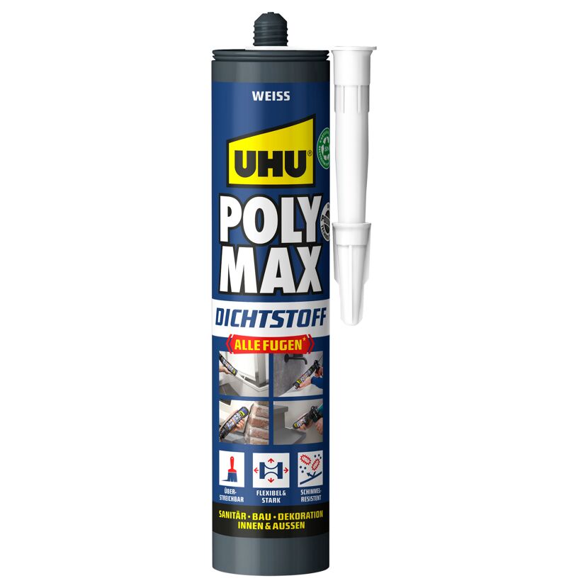 Dichtstoff 'Poly Max' weiss 280 ml