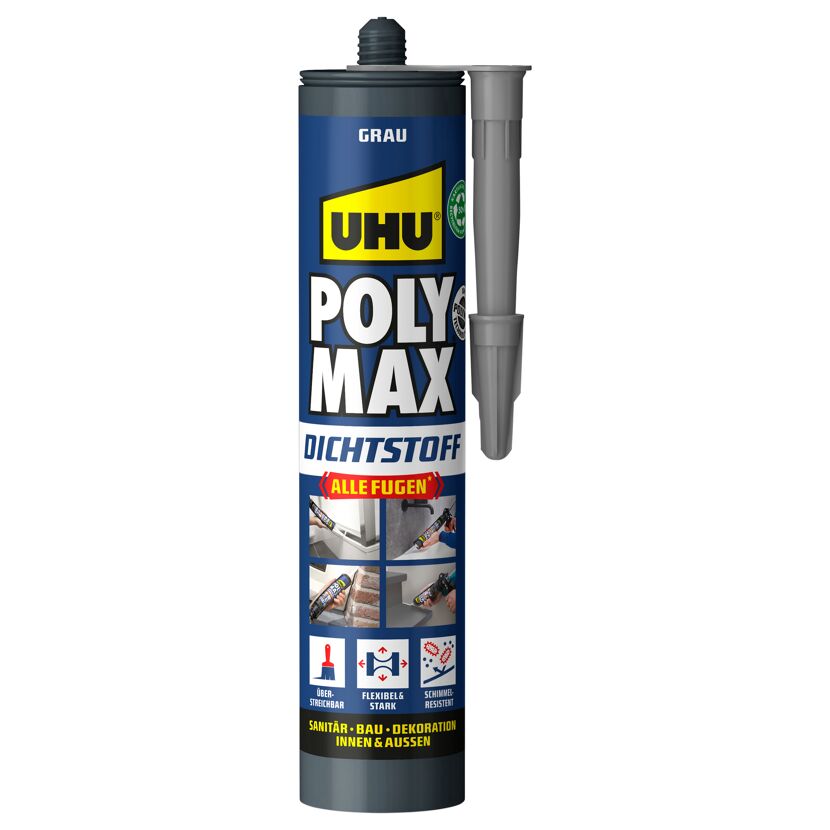 Dichtstoff 'Poly Max' grau 280 ml