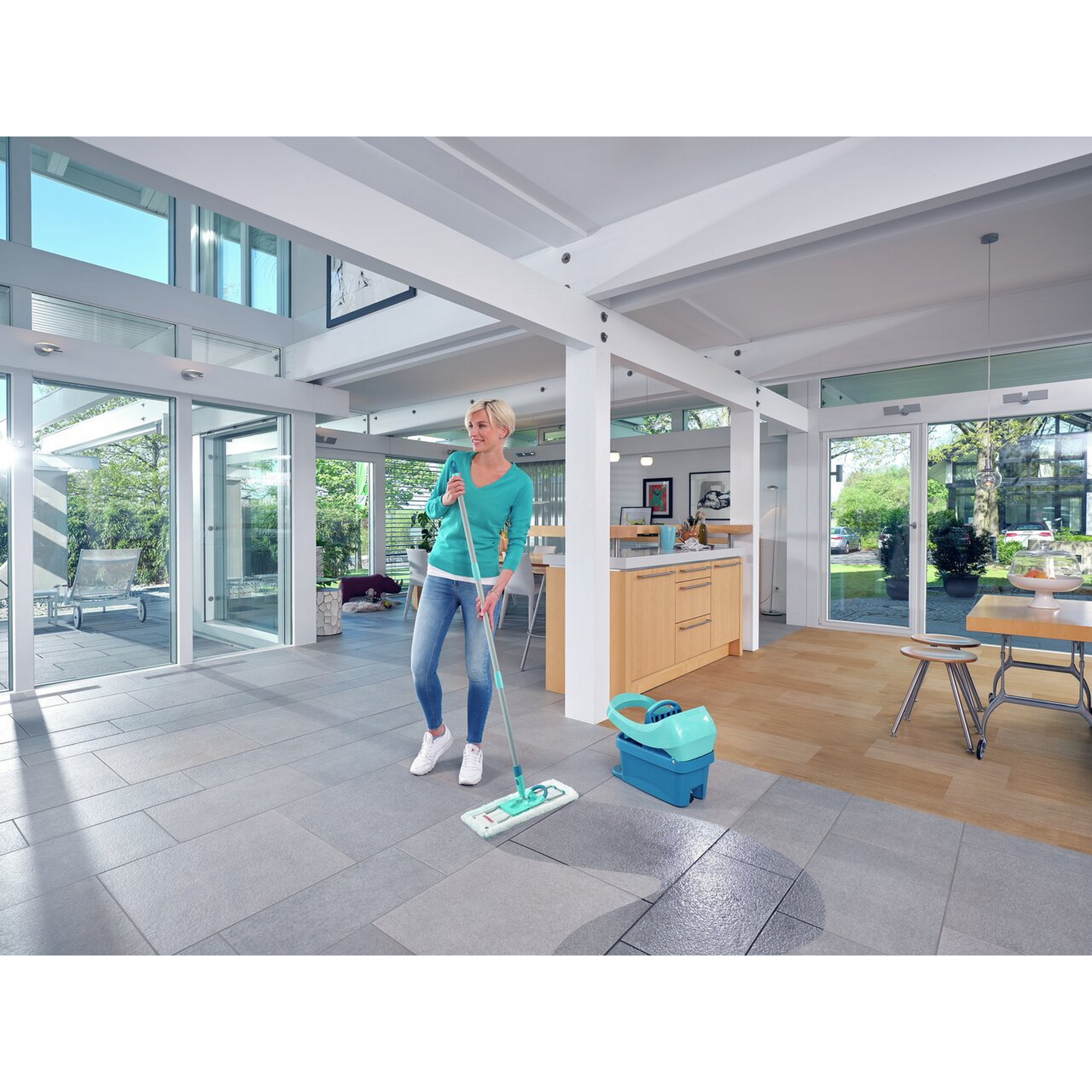 Bodenwischer-Set 'Profi XL Mobile' 42 cm 5-teilig