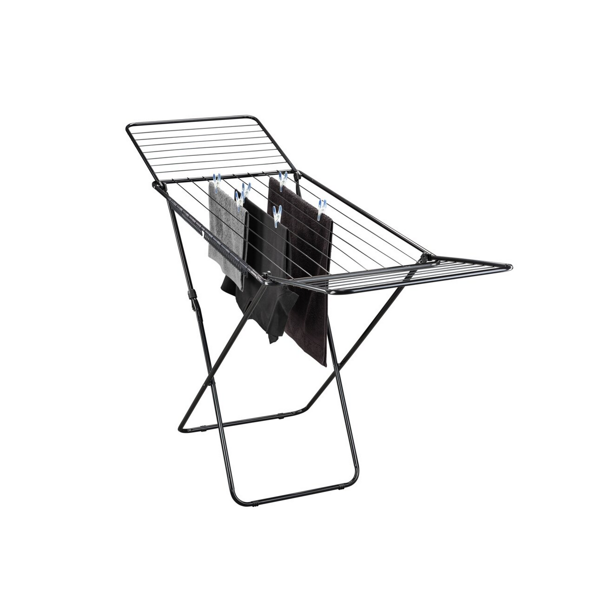 Standtrockner 'Classic 200 Easy Black' 181 x 98 x 55 cm