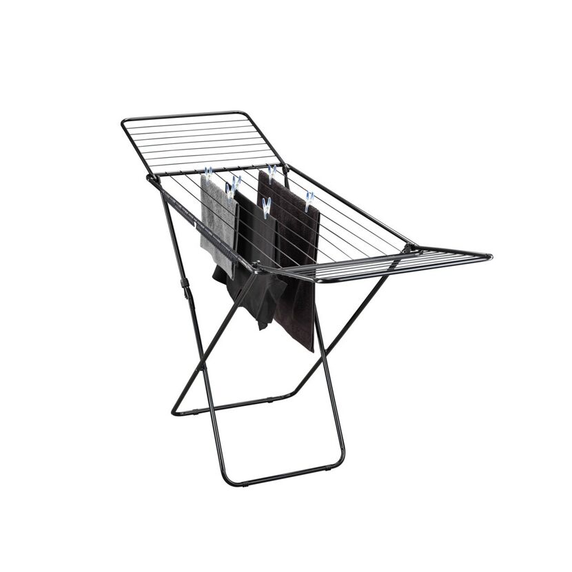 Standtrockner 'Classic 200 Easy Black' 181 x 98 x 55 cm
