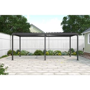 Pergola 'Origin 88' anthrazit 3 x 6 m