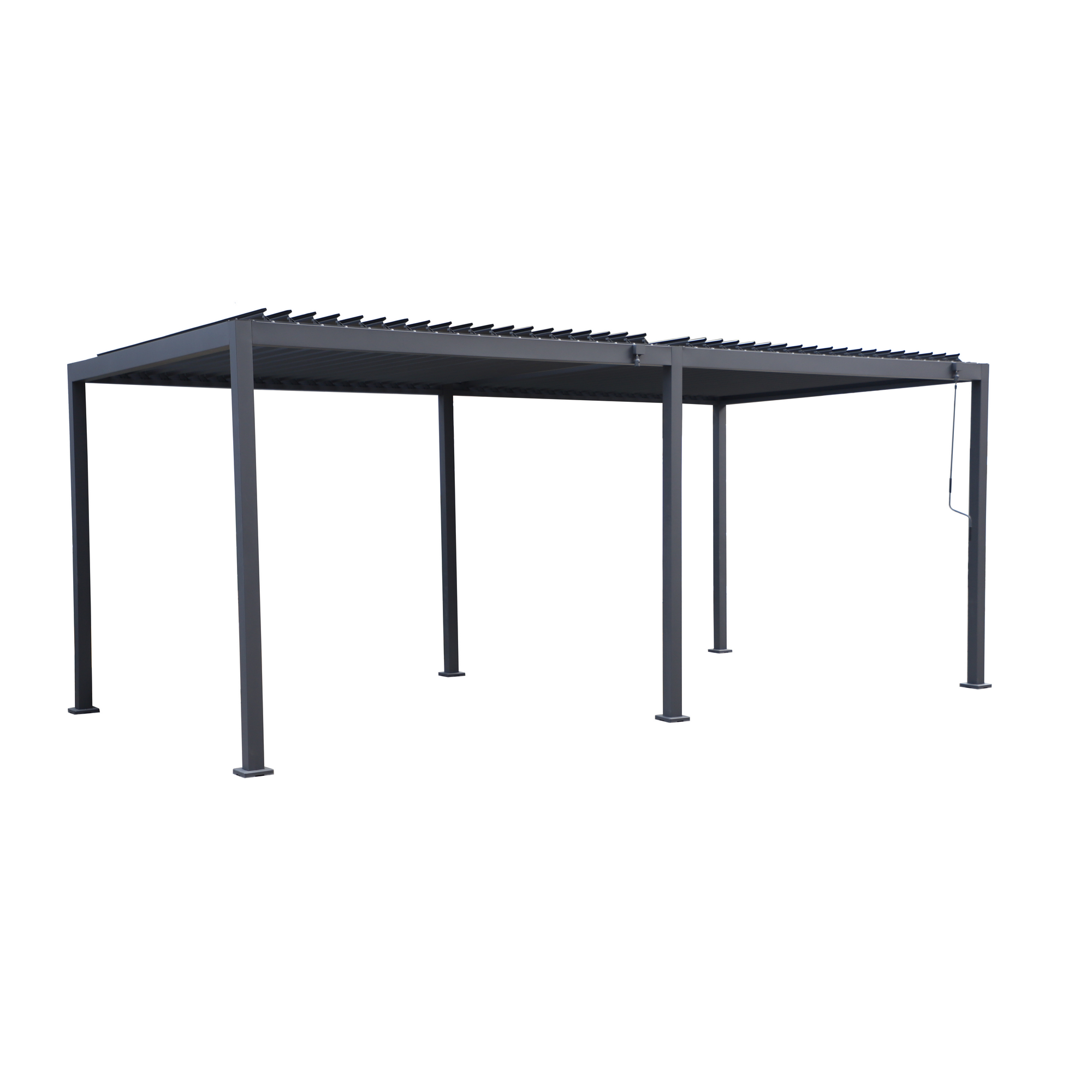 Pergola 'Origin 88' anthrazit  3 x 6 m