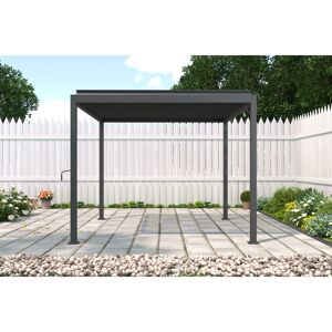 Pergola 'Origin 88' anthrazit 3 x 3 m