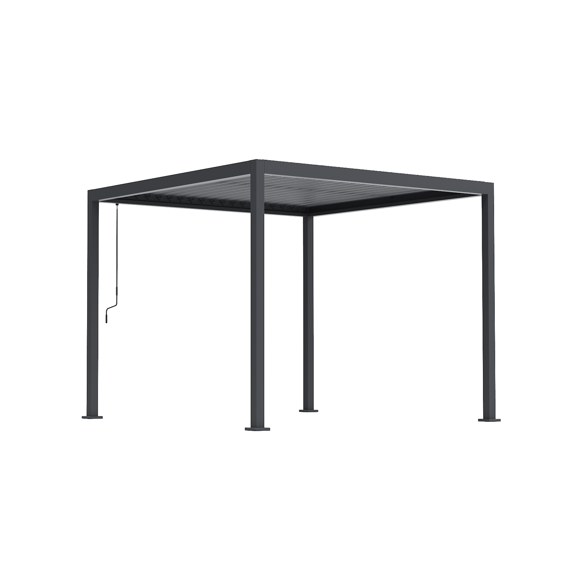 Pergola 'Origin 88' anthrazit  3 x 3 m