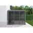 Lamellenwand für Pergola 'Core 110' verstellbar anthrazit 93 cm