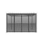 Lamellenwand für Pergola 'Core 110' verstellbar anthrazit 93 cm