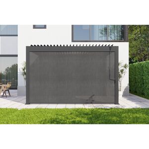 Sonnenschutzrollo für Pergola 'Core 110' anthrazit 4 m