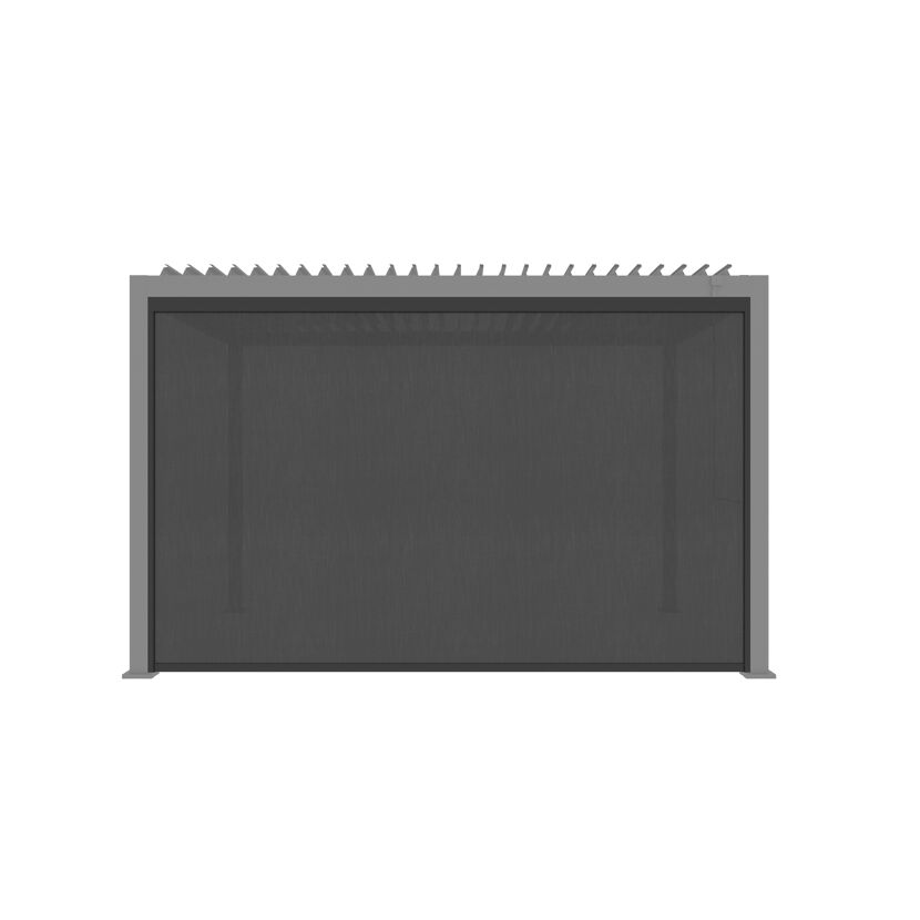 Sonnenschutzrollo für Pergola 'Core 110' anthrazit 4 m