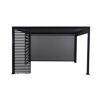 Lamellenwand für Pergola 'Origin' fest anthrazit 93 cm