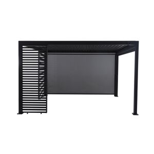 Lamellenwand für Pergola 'Origin' fest anthrazit 93 cm