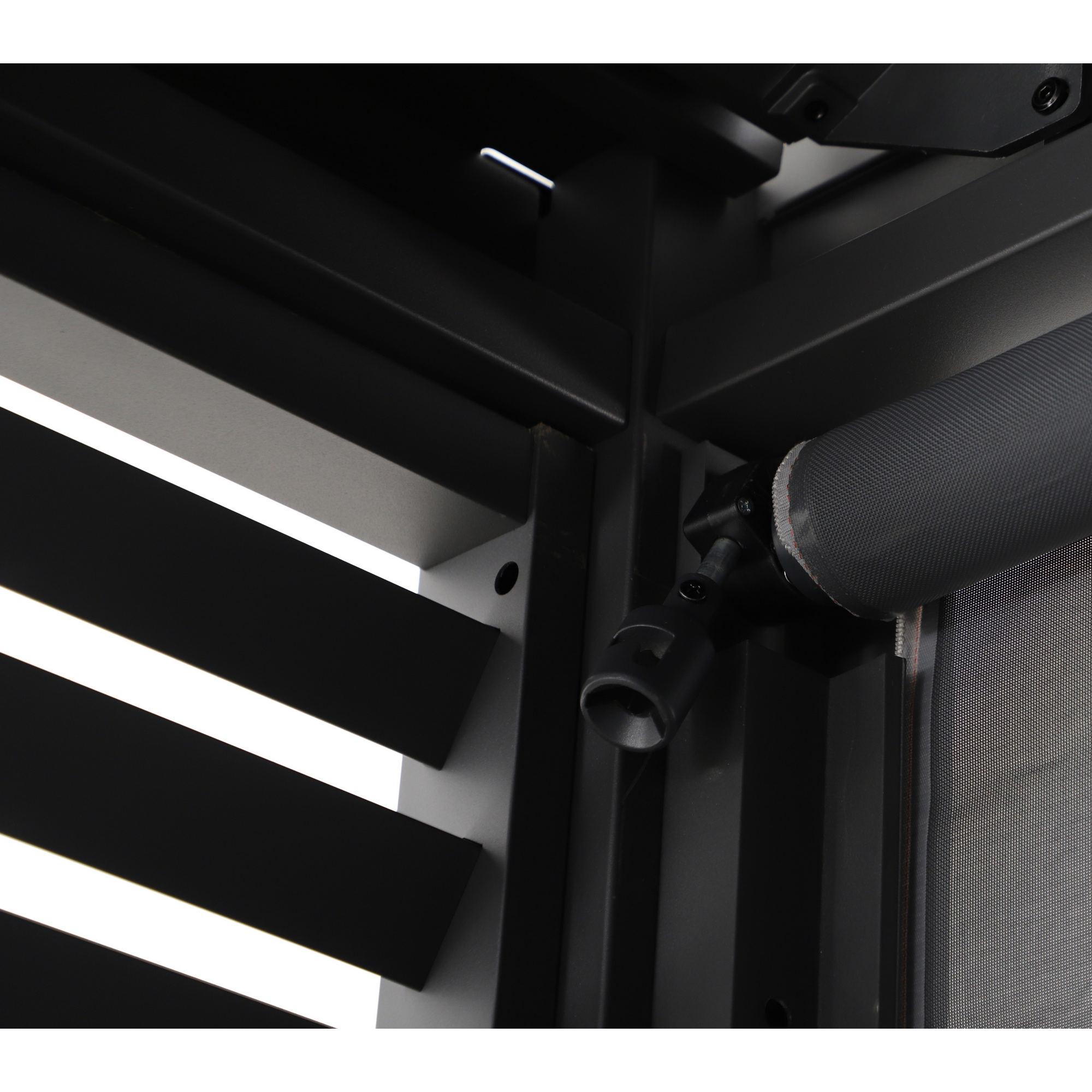 Lamellenwand für Pergola 'Origin' fest anthrazit 93 cm