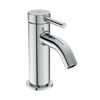 Waschtischarmatur 'Ceraline Nuovo' chromfarben 90 mm mit Push-Open-Ventil