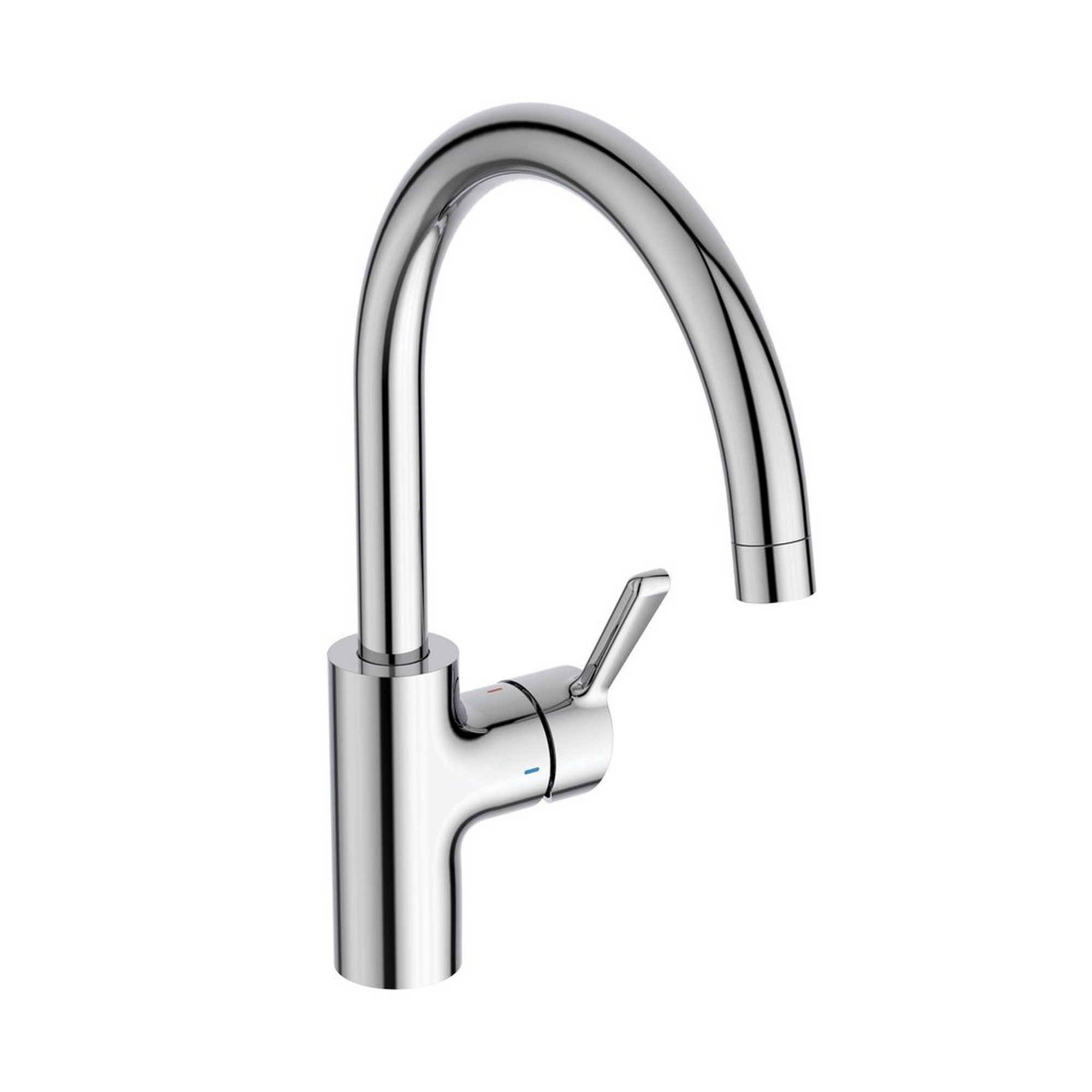 Küchenarmatur 'Ceralife' chromfarben 22 cm schwenkbar