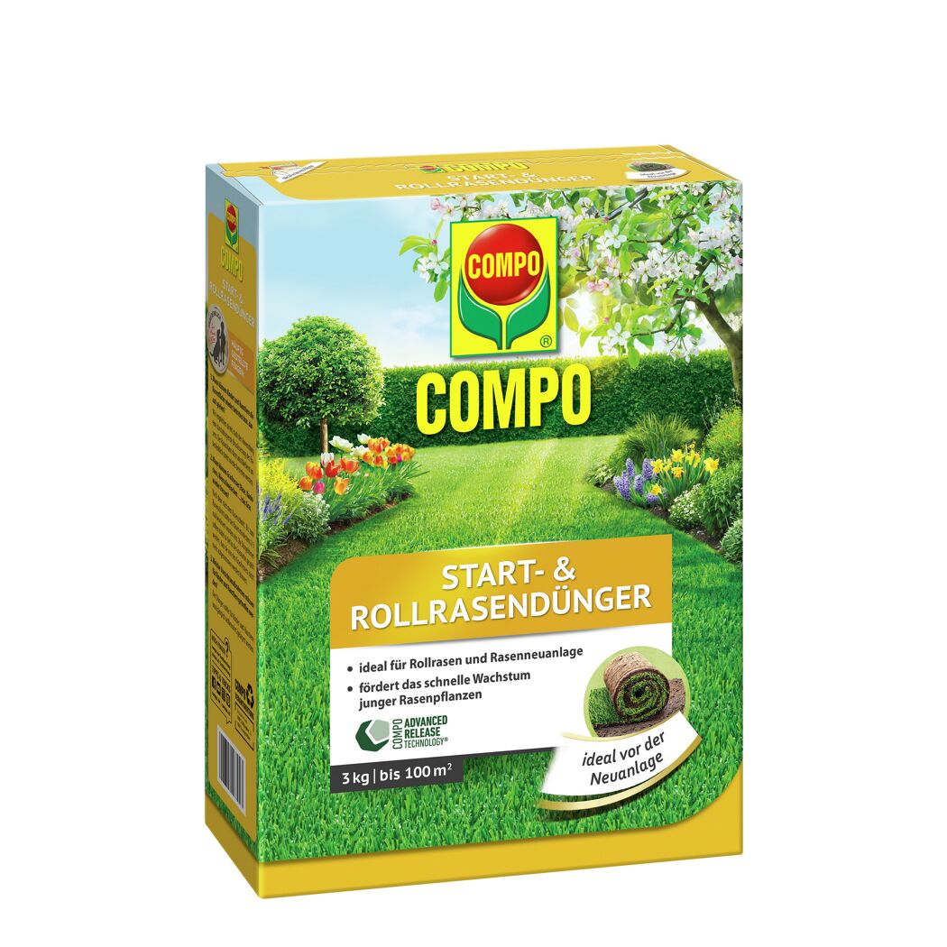 Start- und Rollrasendünger 3 kg