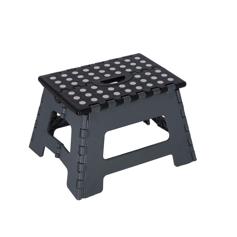 Klapptritt grau faltbar 35 x 22 x 28 cm