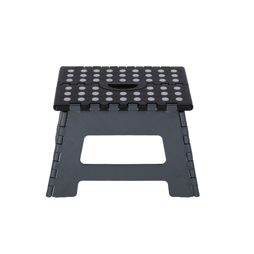 Klapptritt grau faltbar 35 x 22 x 28 cm