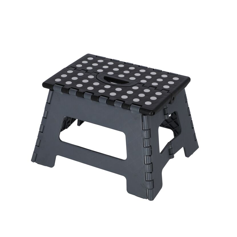 Klapptritt grau faltbar 35 x 22 x 28 cm