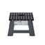 Klapptritt grau faltbar 35 x 22 x 28 cm