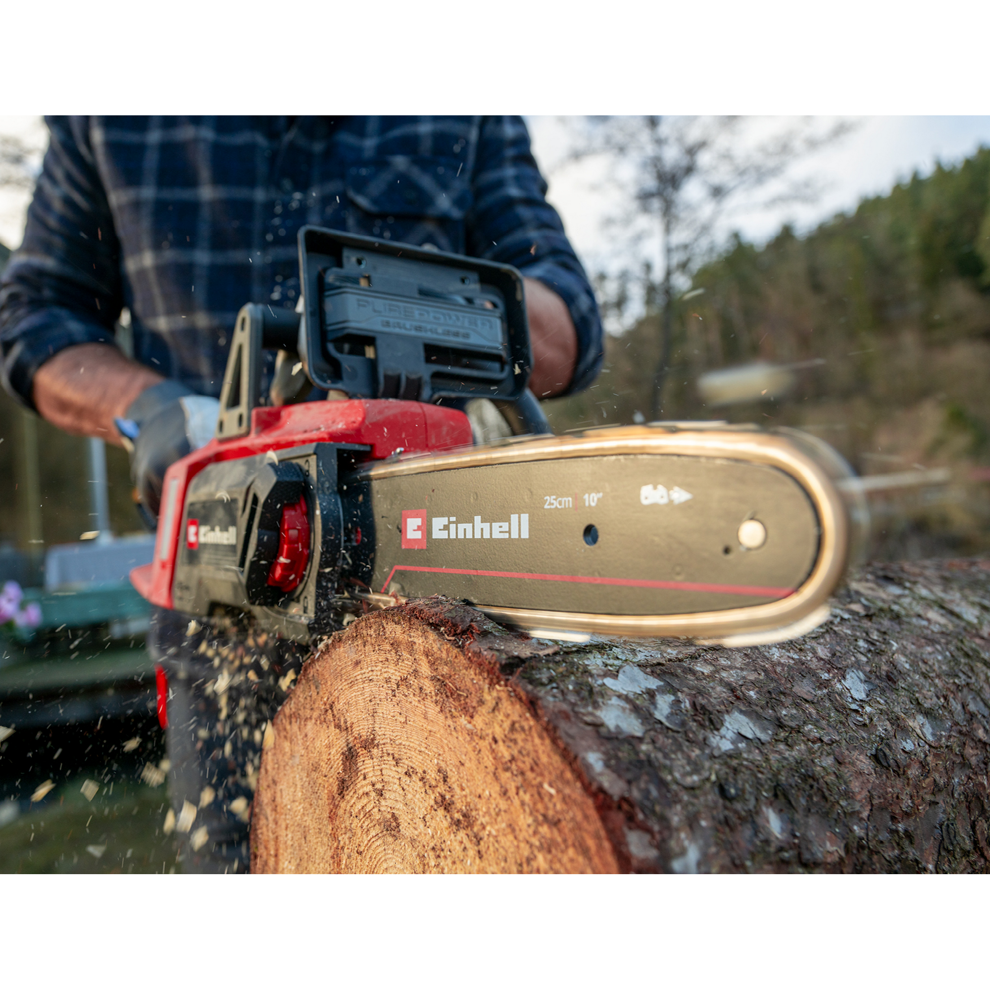 Akku-Kettensäge 'GE-LC 18/25 Li BL-Solo' ohne Akku und Ladegerät