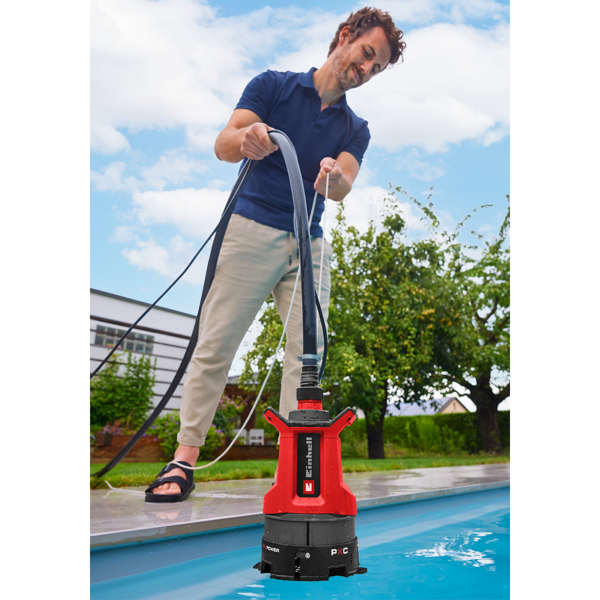 Akku-Schmutzwasserpumpe 'GE-DP 36/35 LL Li-Solo' 14000 l/h ohne Akku und Ladegerät