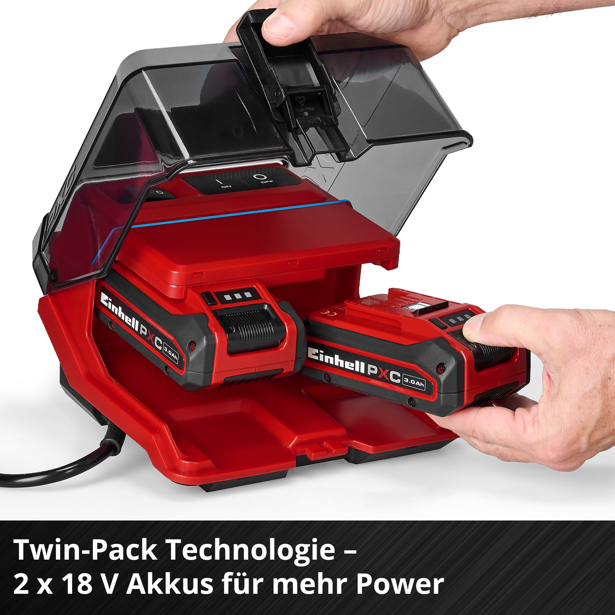 Akku-Klarwasserpumpe 'GE-PP 36 RB-A Li-Solo' 4500 l/h ohne Akku und Ladegerät