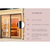 Gartenhaus-Set 'Neptun A' Fichtenholz naturbelassen/anthrazit 537,5 x 231,5 x 276 cm