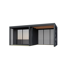 Gartenhaus-Set 'Neptun B' Fichtenholz anthrazit/anthrazit 537,5 x 231,5 x 276 cm