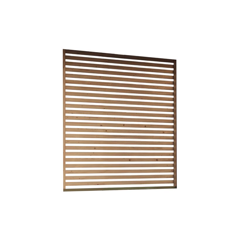 Seitenwand Lamellen Optik für Pavillon 'Baros' naturbelassen