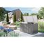Freizeitbox 'Alumee 2' Metall graualuminium 172 x 82 cm
