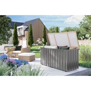 Freizeitbox 'Alumee 2' Metall graualuminium 172 x 82 cm