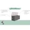 Freizeitbox 'Alumee 2' Metall graualuminium 172 x 82 cm