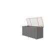 Freizeitbox 'Alumee 2' Metall graualuminium 172 x 82 cm