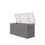 Freizeitbox 'Alumee 2' Metall graualuminium 172 x 82 cm