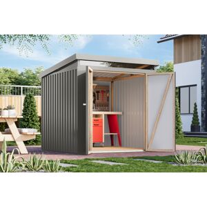 Metallgerätehaus 'Taurus 2' graualuminium 207 x 213 x 209 cm