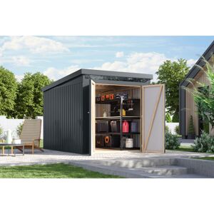 Metallgerätehaus 'Taurus 2,5' anthrazit 207 x 213 x 292 cm