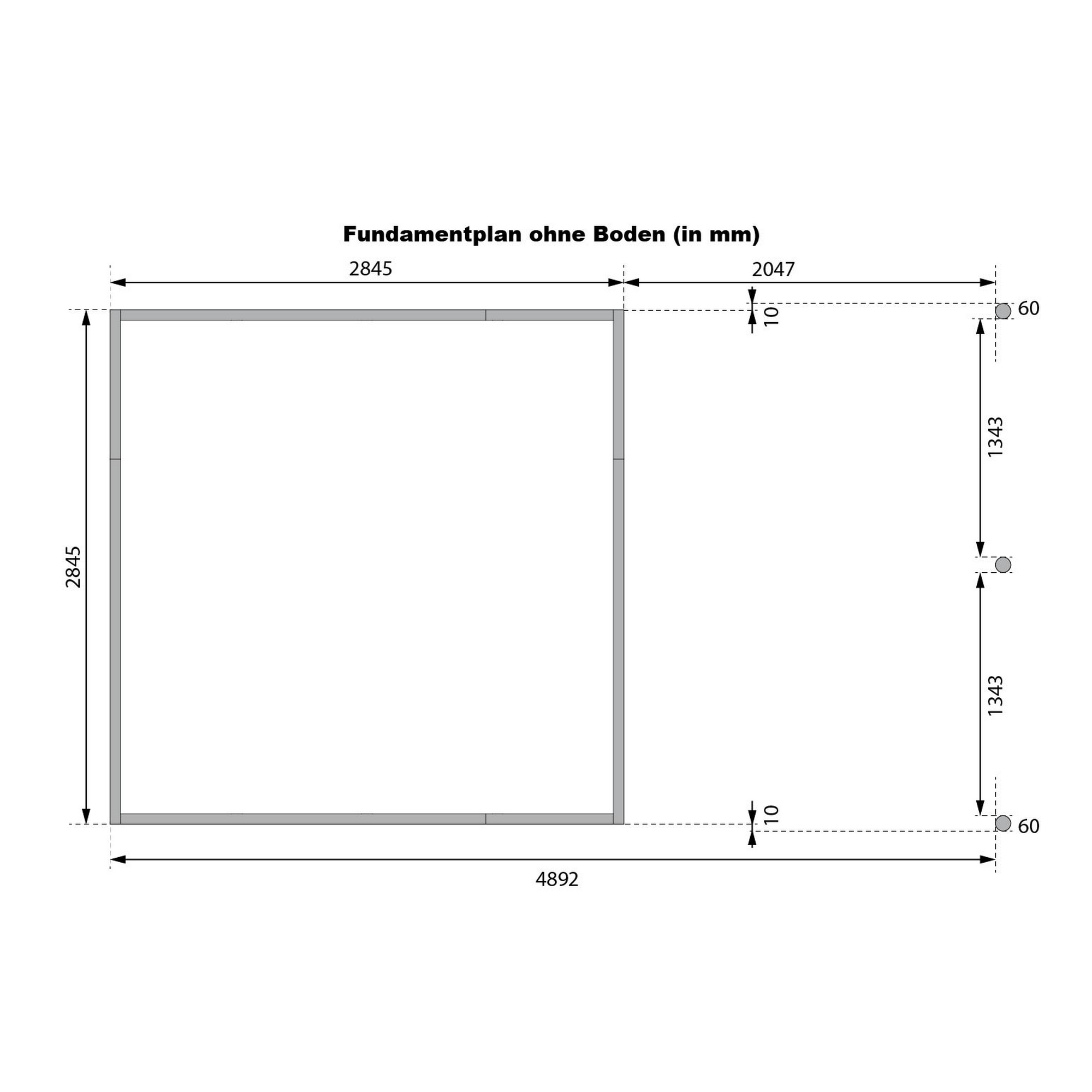 Metallgerätehaus-Set 'Daro 3,5' graualuminium 497 x 239 x 292 cm