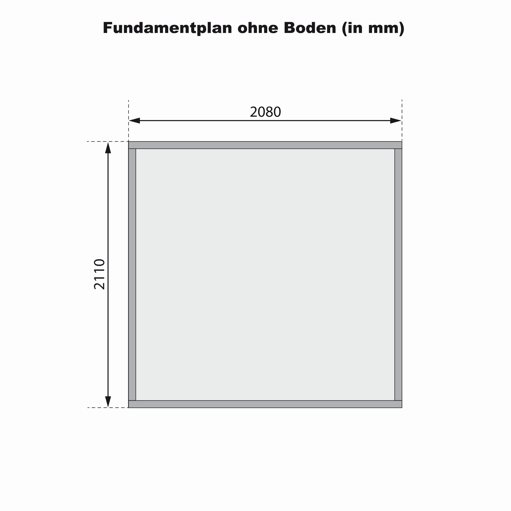 Gartenhaus 'Agil' Fichtenholz naturbelassen 212 x 219 x 214 cm