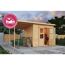Gartenhaus-Set 'Agil' Fichtenholz naturbelassen 370 x 219 x 214 cm