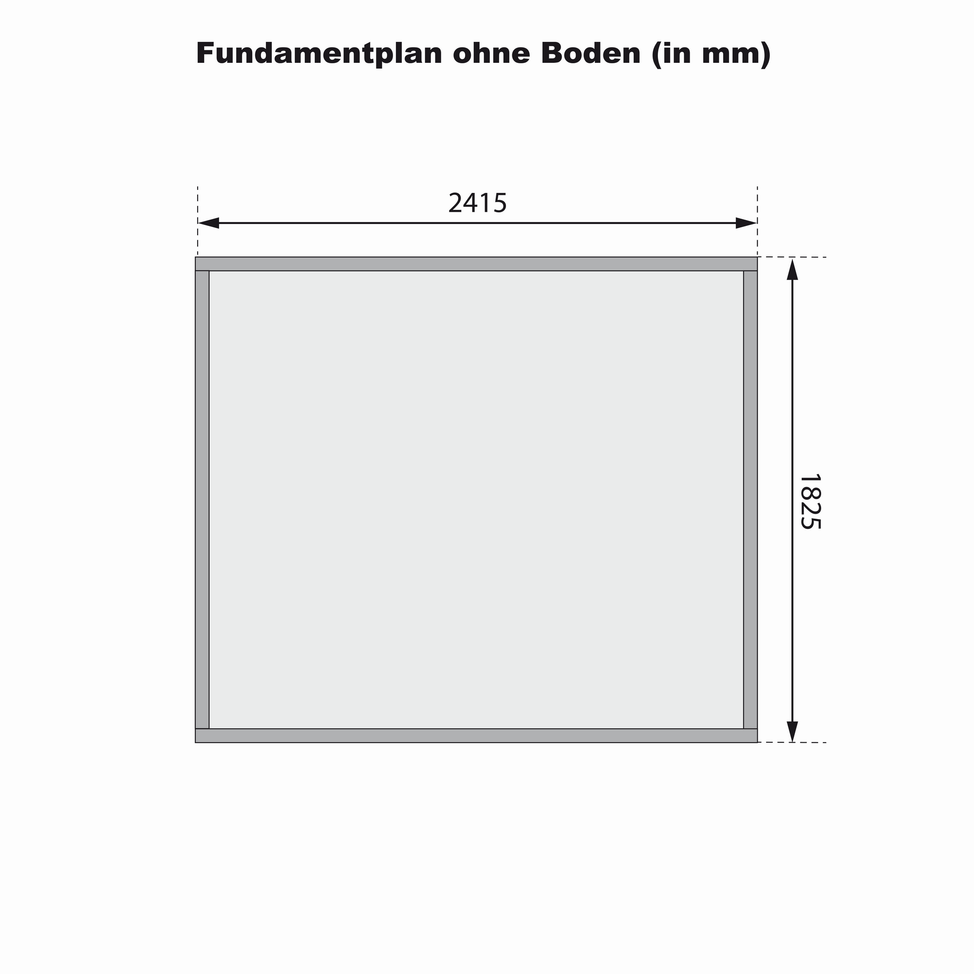 Gartenhaus 'Turbo' Fichtenholz terragrau 246 x 197 x 186 cm