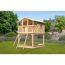 Stelzenhaus 'Ciana' naturbelassen mit Netzrampe 198 x 244 x 309 cm