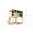 Stelzenhaus 'Ciana' terragrau mit Netzrampe 198 x 244 x 309 cm