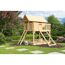Stelzenhaus 'Karlie' naturbelassen mit Netzrampe 198 x 243 x 329,5 cm
