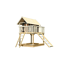 Stelzenhaus 'Karlie' terragrau mit Netzrampe 198 x 243 x 329,5 cm
