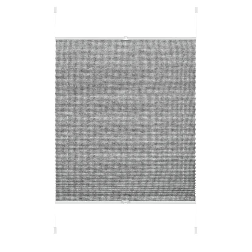 Plissee 'Concept Lilly Green' grau 50 x 130 cm