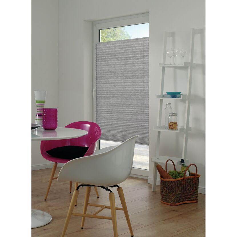 Plissee 'Concept Lilly Green' grau 50 x 130 cm