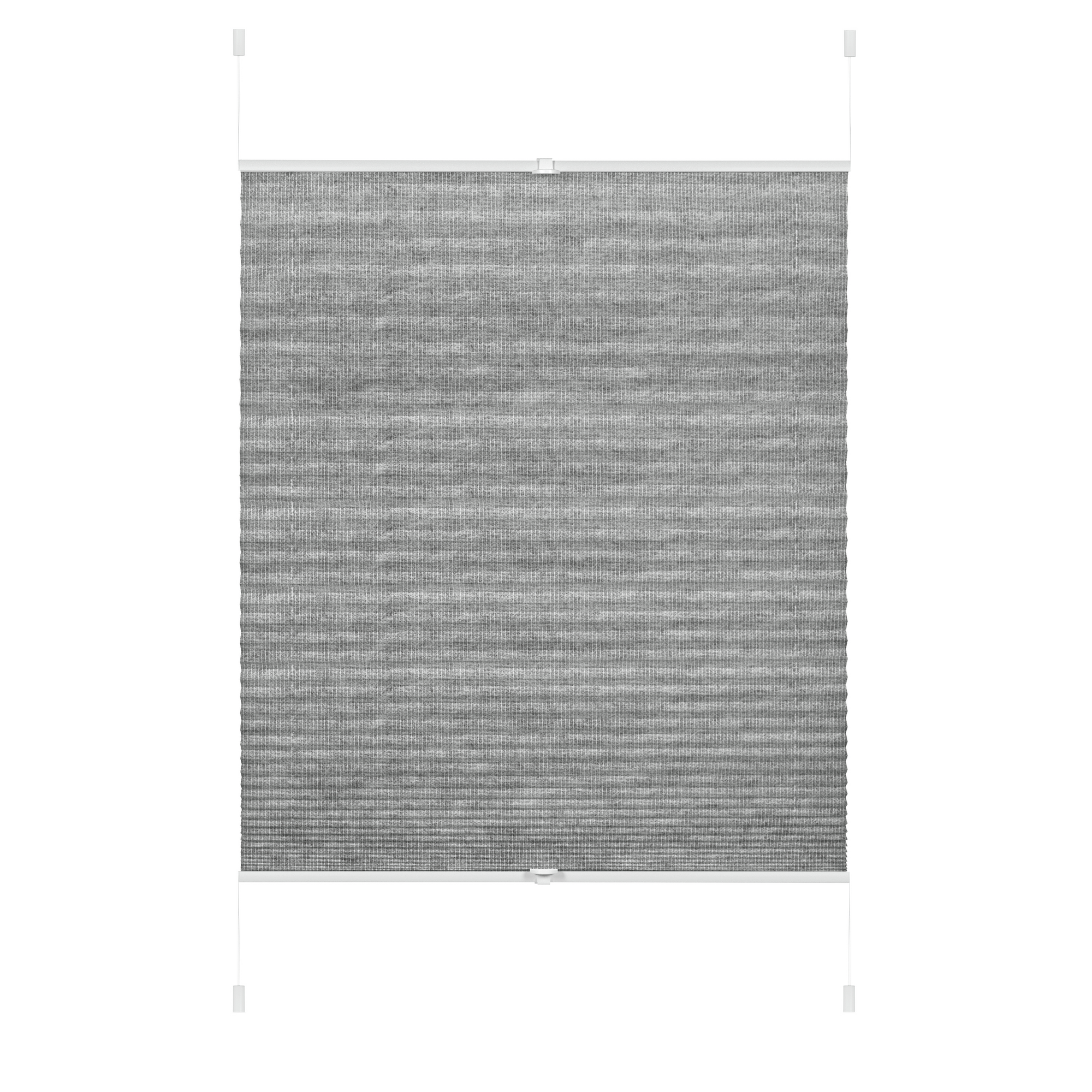 Plissee 'Concept Lilly Green' grau 100 x 130 cm