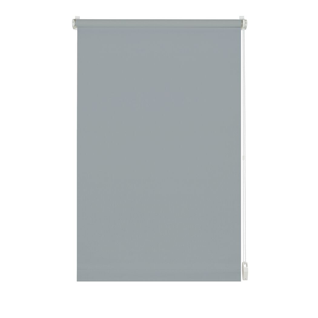 Rollo 'EasyFix' rauchblau 120 x 150 cm