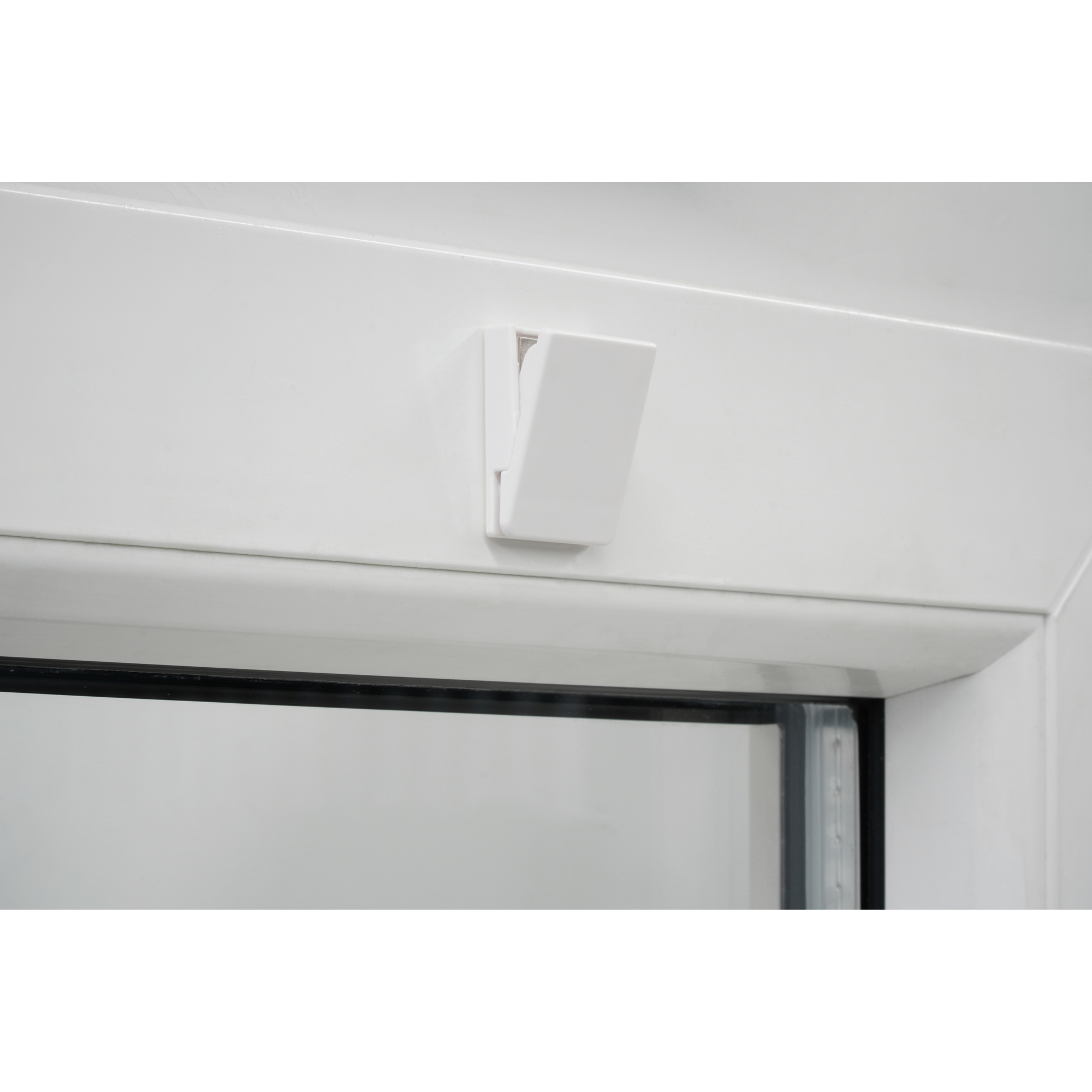 Klebeklammer weiß 2 Stück