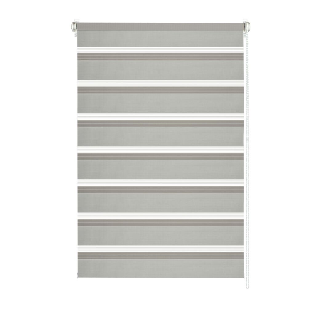 Doppelrolle 'EasyFix' hellgrau 60 x 150 cm
